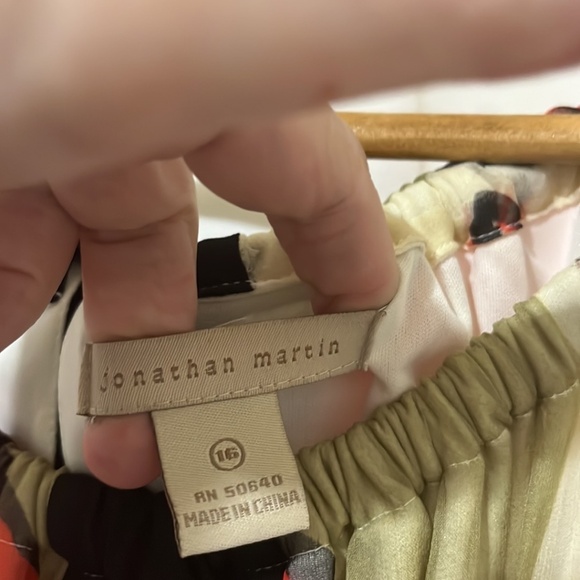 Jonathan Martin 100% Silk Halter Maxi Dress a208 - Picture 3 of 5